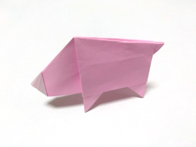 Origami Boar by Matsuno Yukihiko on giladorigami.com