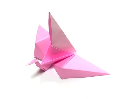 Origami Crane Hatsubaru by Kimura Matsuyo on giladorigami.com