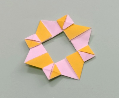 Origami Decoration A by Asahi Isamu on giladorigami.com