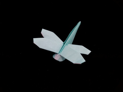 Origami Dragonfly by Matsuno Yukihiko on giladorigami.com