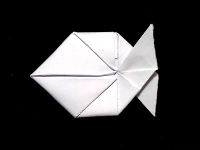 Origami Fish letterfold by Traditional on giladorigami.com
