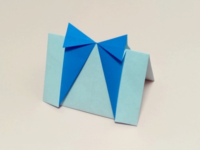 Origami Gift box greeting card by Aoyagi Shoko on giladorigami.com