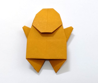 Origami Gingerbread man by Umeoka Chika on giladorigami.com