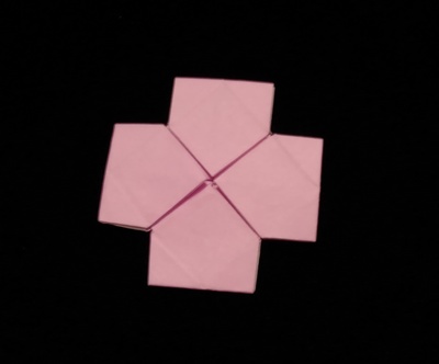 Origami Greek cross by Guido Gazzera on giladorigami.com