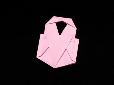 Origami Handbag-shaped card by Aoyagi Shoko on giladorigami.com
