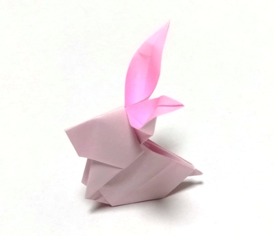 Origami Hare by Matsuno Yukihiko on giladorigami.com