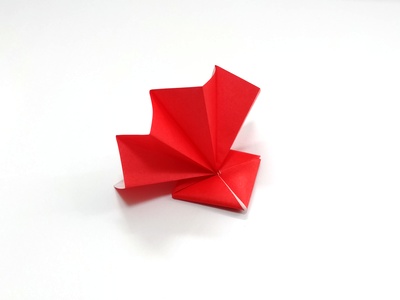 Origami Knot fan by Kawate Ayako on giladorigami.com