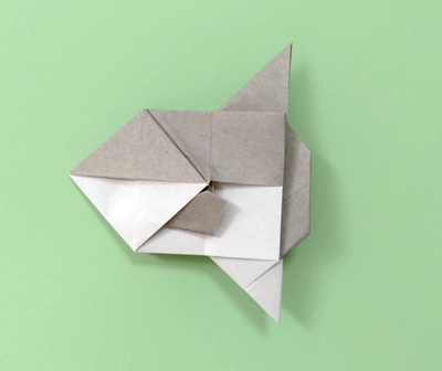 Origami Ocean sunfish by Fuchimoto Muneji on giladorigami.com