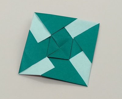Origami Patchwork pattern by Ishibashi Minako on giladorigami.com