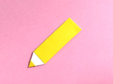 Origami Pencil bookmark by Masamichi Noma on giladorigami.com