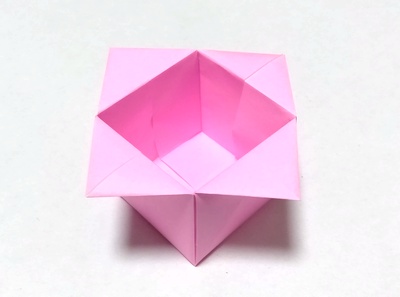 Origami Petal-shaped box by Niwa Taiko on giladorigami.com
