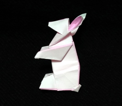 Origami Rabbit by Kodama Isao on giladorigami.com