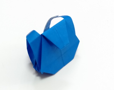 Origami Rucksack by Tokimoto Teruko on giladorigami.com
