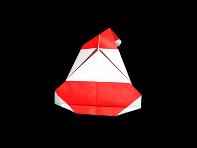Origami Santa Claus card by Aoyagi Shoko on giladorigami.com