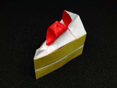 Origami Shortcake by Kimura Yoshihisa on giladorigami.com