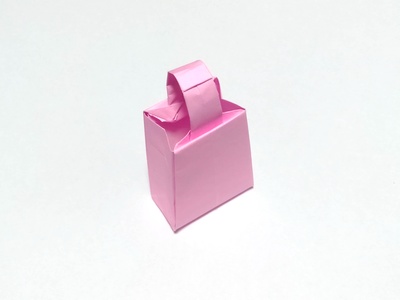Origami Slippers bag by Tatsumi Terumi on giladorigami.com
