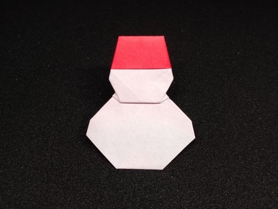 Origami Snowman by Yamada Katsuhisa on giladorigami.com