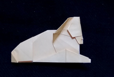 Origami Sphinx by Fumiaki Kawahata on giladorigami.com