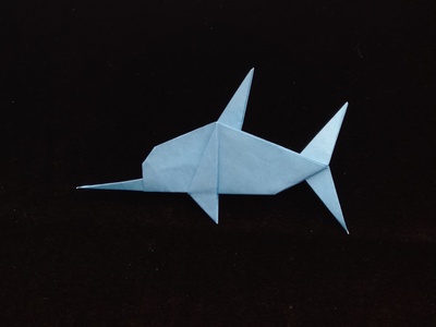 Origami Swordfish by Niwa Taiko on giladorigami.com