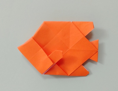 Origami Tropical fish 2 by Fuchimoto Muneji on giladorigami.com