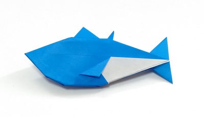 Origami Tuna by Matsuno Yukihiko on giladorigami.com