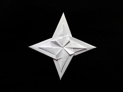 Origami Twinkling star by Kawate Ayako on giladorigami.com